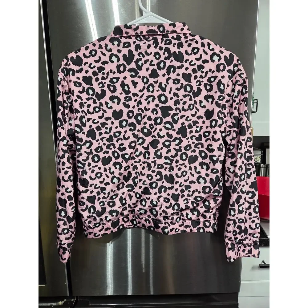 Pink Leopard Print Jacket - Forever 21 - 11/12